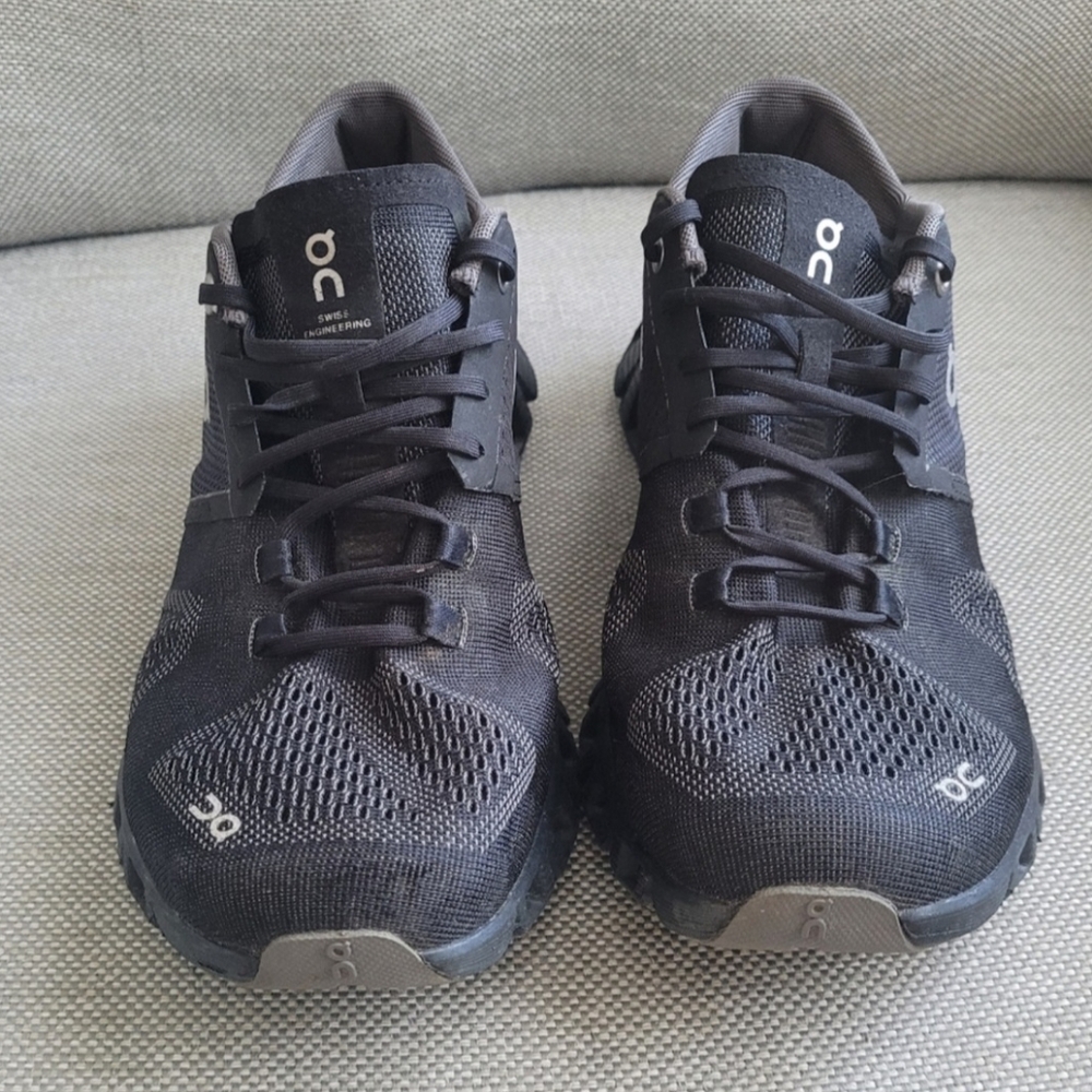 On Running Black Athletic Shoes